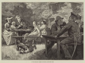 Dans le jardin anglais à Munich - Alfred Edward Emslie
